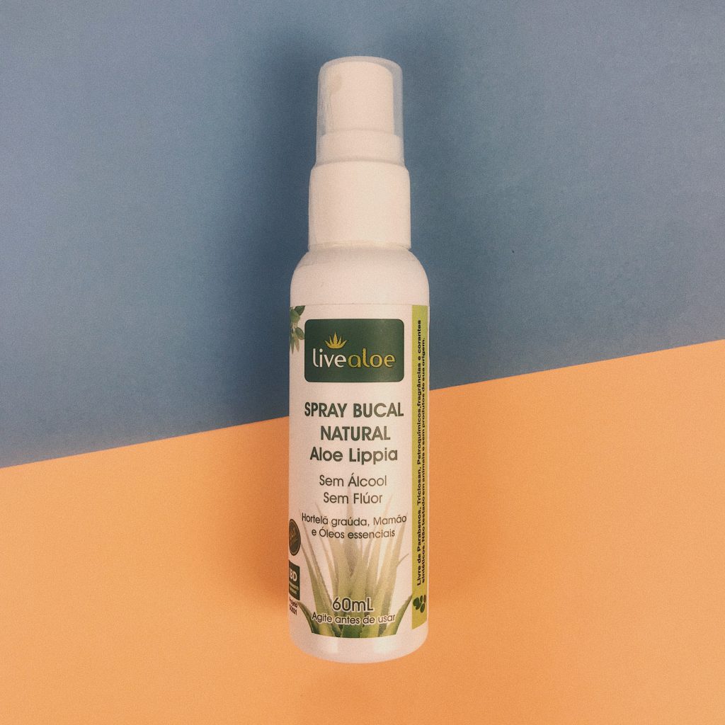 Spray Bucal Natural de Aloe e Lippia 60ml – Livealoe