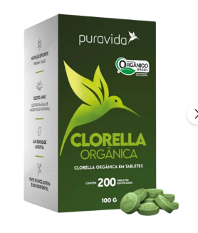 Clorella Orgânica 100g 